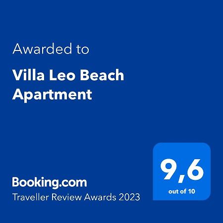 Villa Leo Beach Apartment Podgora Exterior foto